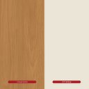 Ver imagem 4 de Mesa de Jantar 6 Lugares 160cm Tampo MDF e Vidro Canto Reto Dora