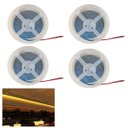 Ver imagem 7 de Fita Led 3000 16w 5 Metros 240 Leds Kit 4 Unidades Quarto Sala Casa Apartamento Gesso Teto Rebaixado