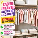 Ver imagem 4 de Kit 10 Cabide Infantil Bebê Veludo Antideslizante Rister Baby