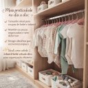 Ver imagem 3 de Kit 10 Cabide Infantil Bebê Veludo Antideslizante Rister Baby