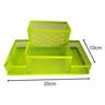 Organizador Mesa Colorido Aramado Porta Canetas Lápis Papel:Verde - 2