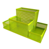 Organizador Mesa Colorido Aramado Porta Canetas Lápis Papel:Verde - 1