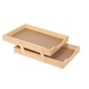 Ver imagem 1 de Caixa de Correspondência Dupla /madeira - Pacote com 1 Unidade