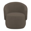 Ver imagem 2 de Poltrona Decorativa Sala de Estar Recepção Jasmine Suede