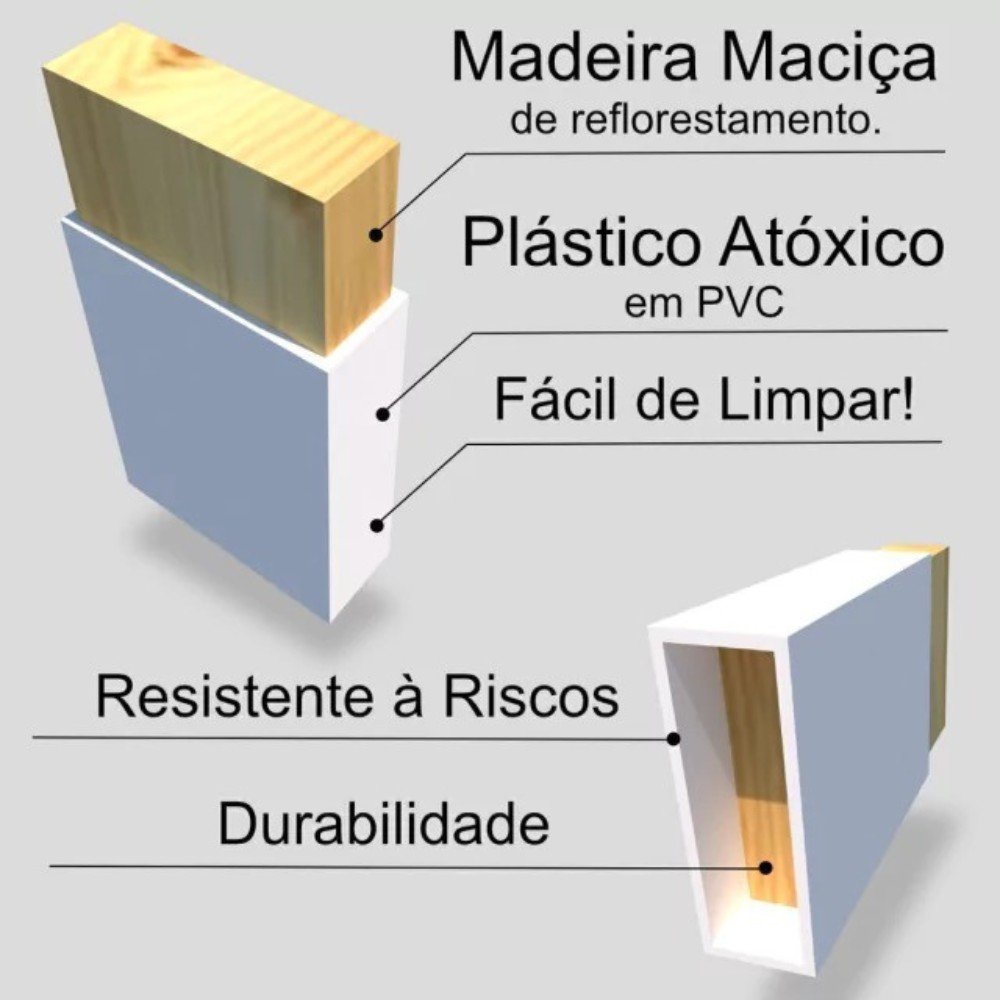 Cama Casinha Montessoriano com Grade Nina Maray - 4