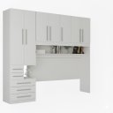 Ver imagem 2 de Guarda Roupa de Solteiro sem Cama 1326s Branco