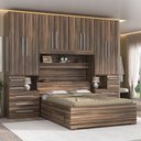 Ver imagem 1 de Guarda Roupa de Casal com Cama Embutida 1223 San Remo