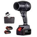 Ver imagem 1 de Soprador Turbo Fan 130.000 Rpm Potente Bateria Recarregavel Maleta Limpeza Casa Jardim Quintal Folha