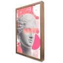 Ver imagem 3 de Quadro Decorativo Caixa Grego Arte Tacolado Moldura Caixa 3cm Madeira com Vidro 30 X 40cm