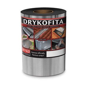 Fita Manta Asfáltica Multiuso 15cm X 10m Dryko