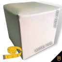 Ver imagem 2 de Puff Banqueta Quadrado Cubo em Corino Corano®:bege