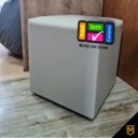 Ver imagem 3 de Puff Banqueta Quadrado Cubo em Corino Corano®:bege