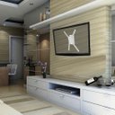 Ver imagem 3 de Suporte para Tv ou Monitor de 10 até 55 Polegadas Branco Vesa 400x400mm Universal Cs0010b