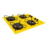 Cooktop a Gás 4 Bocas Amarelo Fornello Bivolt - 3
