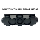 Ver imagem 3 de Ralo Completo Externo Aluminio 15x50 com Tela e 11 Saídas