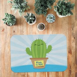 Tapete Fofo Cacto Pisa Ni Mim - 2