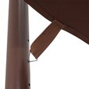 Ver imagem 5 de Ombrelone Bel Veneza 3 Metros Guarda Sol de Piscina, Varanda e Jardim Suspenso - Marrom