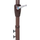 Ver imagem 4 de Ombrelone Bel Veneza 3 Metros Guarda Sol de Piscina, Varanda e Jardim Suspenso - Marrom