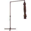 Ver imagem 3 de Ombrelone Bel Veneza 3 Metros Guarda Sol de Piscina, Varanda e Jardim Suspenso - Marrom