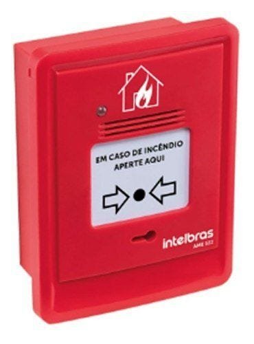 Acionador manual endereçável com sirene Intelbras AME 522 - 2