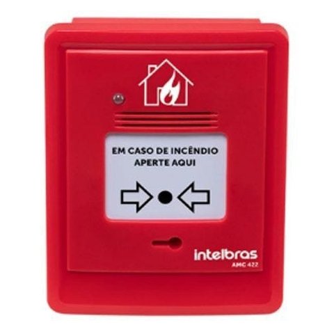 Acionador Manual Convencional com Sirene Intelbras Amc 422