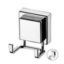 Ver imagem 1 de Gancho Duplo Multiuso Porta Toalha Ventosa Cromado Future