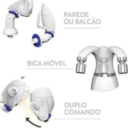 Torneira Elétrica Eletrônica Branca 220v 6500w Tel200 Sintex - 4