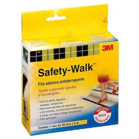 Safety Walk PVC Transparente 50mm x 5m - HB004384663 - 3M
