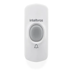 Campainha Sem Fio Intelbras Cib 100 Com Bateria e Alcance Até 100 Metros Branco - 2