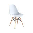 Ver imagem 4 de Kit de 2 Cadeiras Eames Charles Eiffel Trevisul - Branco