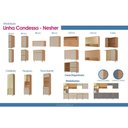 Ver imagem 2 de Cozinha Completa Nesher 6 Peças Condessa CZ442 Carv/Greige