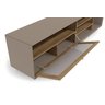 Rack Havana Kappesberg 1 Porta Basculante Nogueira e Fendi - 4