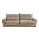 Ver imagem 2 de Sofá Avalon 02 Módulos de 100cm Br25cm Meu Sofá Online A226 Linho Bege