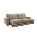 Ver imagem 4 de Sofá Avalon 02 Módulos de 100cm Br25cm Meu Sofá Online A226 Linho Bege