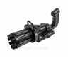 Lança Bolha De Sabão Pistola Arma Metralhadora Brinquedo - Preto - 1