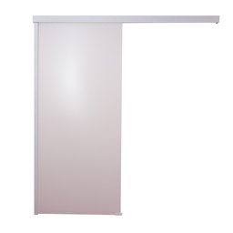 Porta de Correr Branca Prime 80x210 C/kit Completa - 5