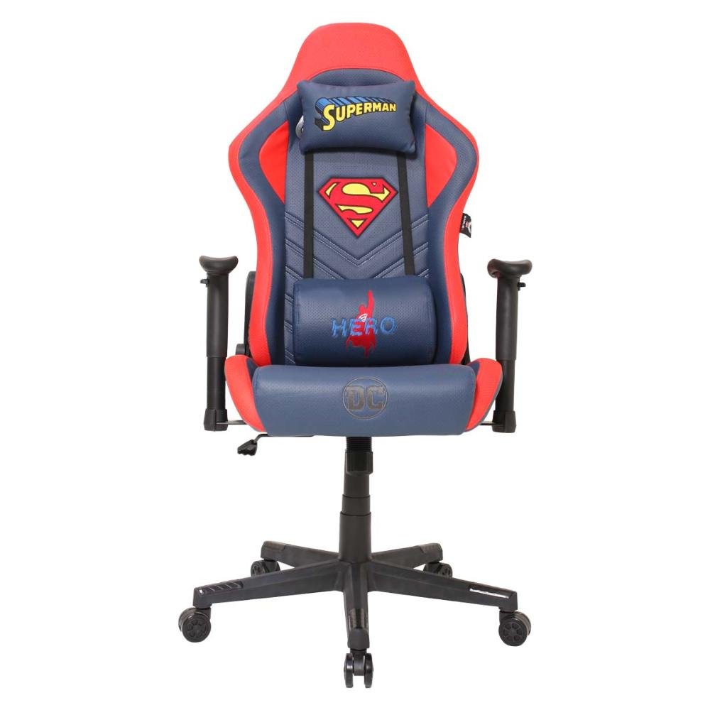 Cadeira Gamer Profissional Original Superman Giratória Ajustável com Braço Regulável - 3