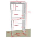 Ver imagem 3 de Balcão Torre para Embutir Lava e Seca e Secadora de Roupas