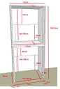 Ver imagem 3 de Balcão Torre para Embutir Lava e Seca e Secadora de Roupas