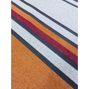 Ver imagem 3 de Tapete Sala Listrado Colorido 150x200 Cm Antiderrapante