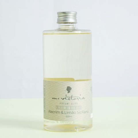 Refil Difusor 500 ml Alecrim e Limão Siciliano M.Victoria RD500N