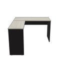 Ver imagem 7 de Escrivaninha em L Mesa de Escritório 150x120cm Studio Legno Crema/Preto Bege