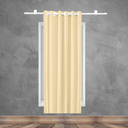 Ver imagem 1 de Cortina 1Folha Blackout PVC Corta Luz 140x180 Admirare Cor: Bege