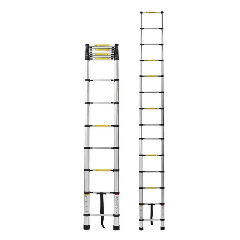 Escada alumínio telescópica EspaçoFix 14 degraus 4,10m até 150 KG - 2