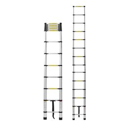 Escada Alumínio Telescópica Espaçofix 14 Degraus 4,10m até 150 Kg - 2