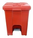 Ver imagem 7 de Cesto Quadrado Com Pedal 15l (p15):Marrom