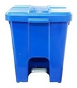 Ver imagem 3 de Cesto Quadrado Com Pedal 15l (p15):Marrom
