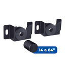 Ver imagem 3 de Suporte Para Tv Parede Fixo Universal Aquário 14 A 84 Polegadas 80Kg