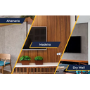 Ver imagem 2 de Suporte Para Tv Parede Fixo Universal Aquário 14 A 84 Polegadas 80Kg