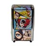 Porta guardanapo metal dc pop heroinas dc 9,5 x 12 x 19 cm - 1